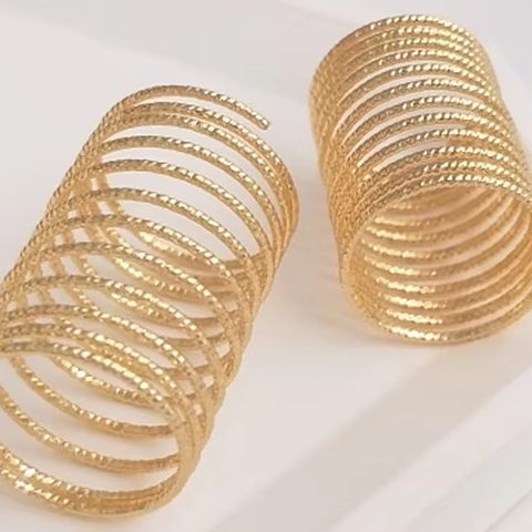 Jewelry Making With Copper Wire - 14K Plated Gold Batch Flower Copper
