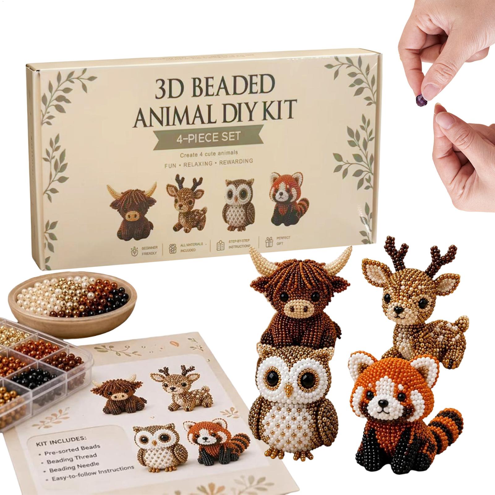 Jewelry Making Desk - Cute Bird & Animal Beading Craft