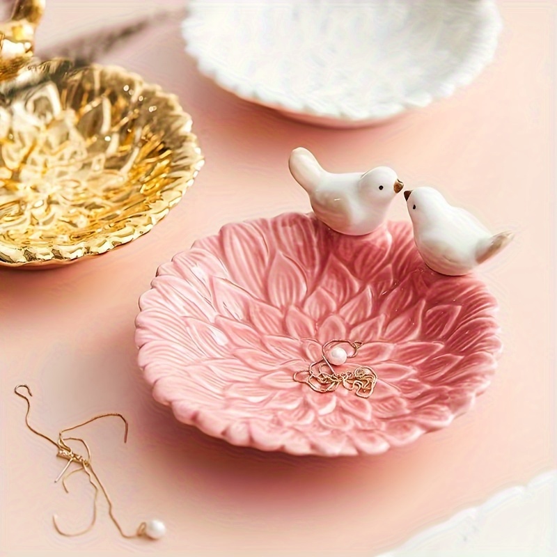 Jewelry Making Desk - New Cute Bird Dim Sum Ceramic