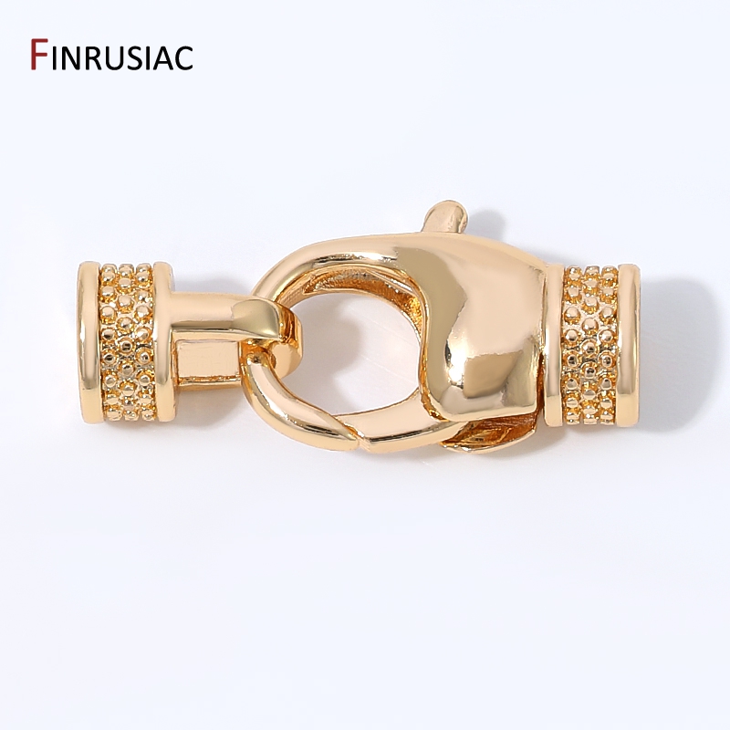 Jewelry Making Brass - 14K Gold Plated Brass Lobster Clasps