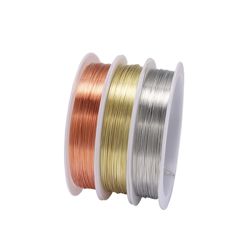 Jewelry Making With Copper Wire - 1 Roll Sturdy Gold Alloy Copper