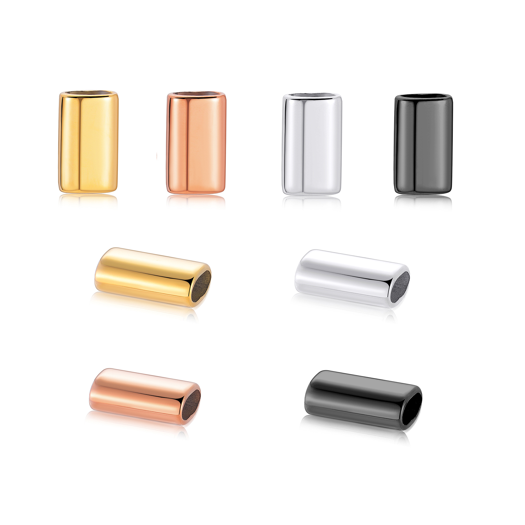 Jewelry Making Equipment - 6PCS Stainless Steel Charm Slider Spacer