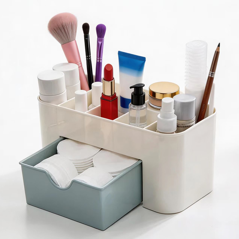 Jewelry Making Desk - Plastic Cosmetic Storage Box Multifunctional Desk
