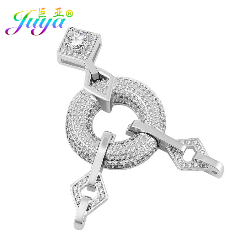 Jewelry Making Metals - Juya DIY Jewelry Components Geometric Fastener
