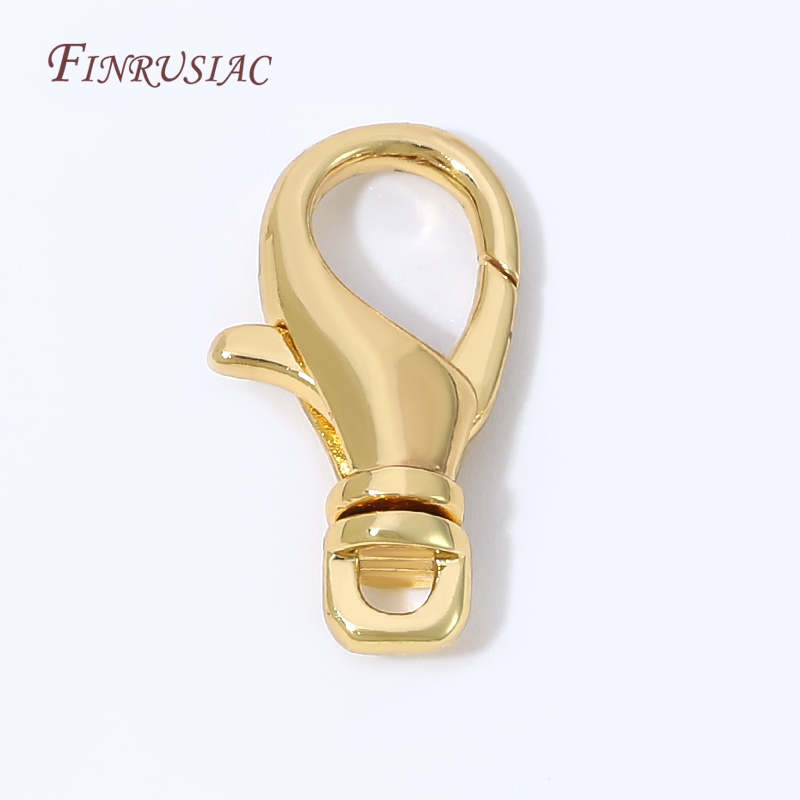 Jewelry Making Essentials - 18K Gold Plated Lobster Clasps,Spring Trigger