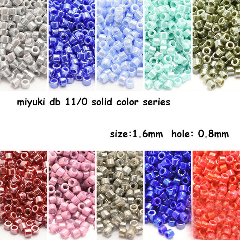 Japan Miyuki Delica Beads DB-1 - Jewelry Making Japan ulasan dan harga