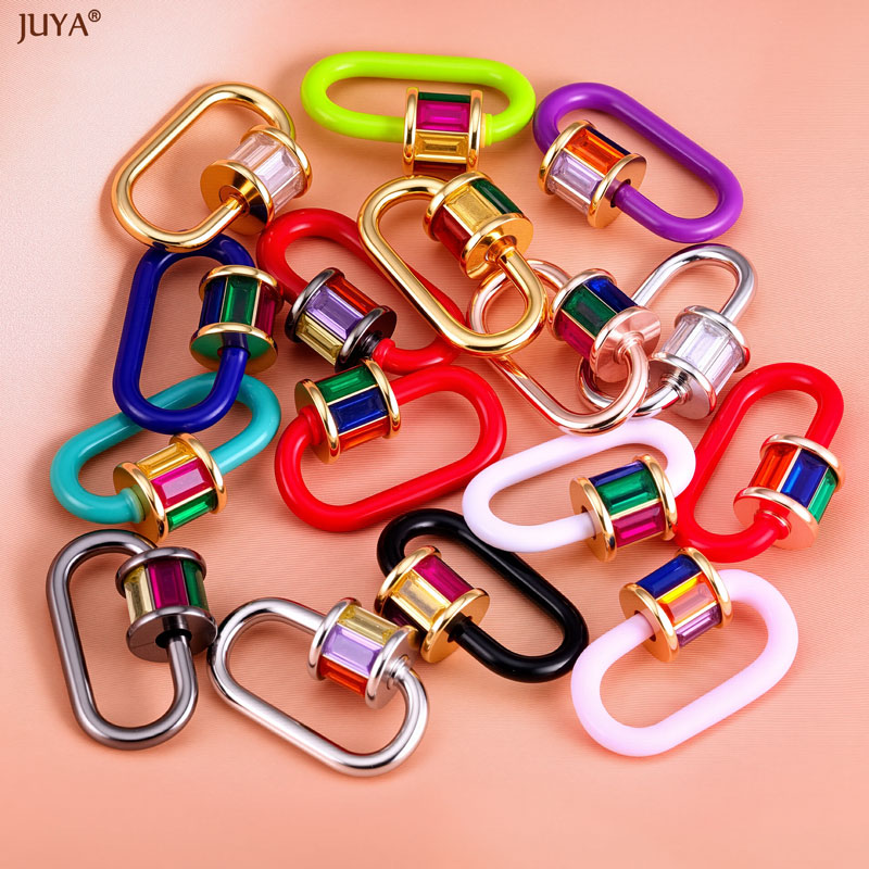 JUYA Rainbow Crystal Enamel Sc - Jewelry Making Material ulasan dan harga