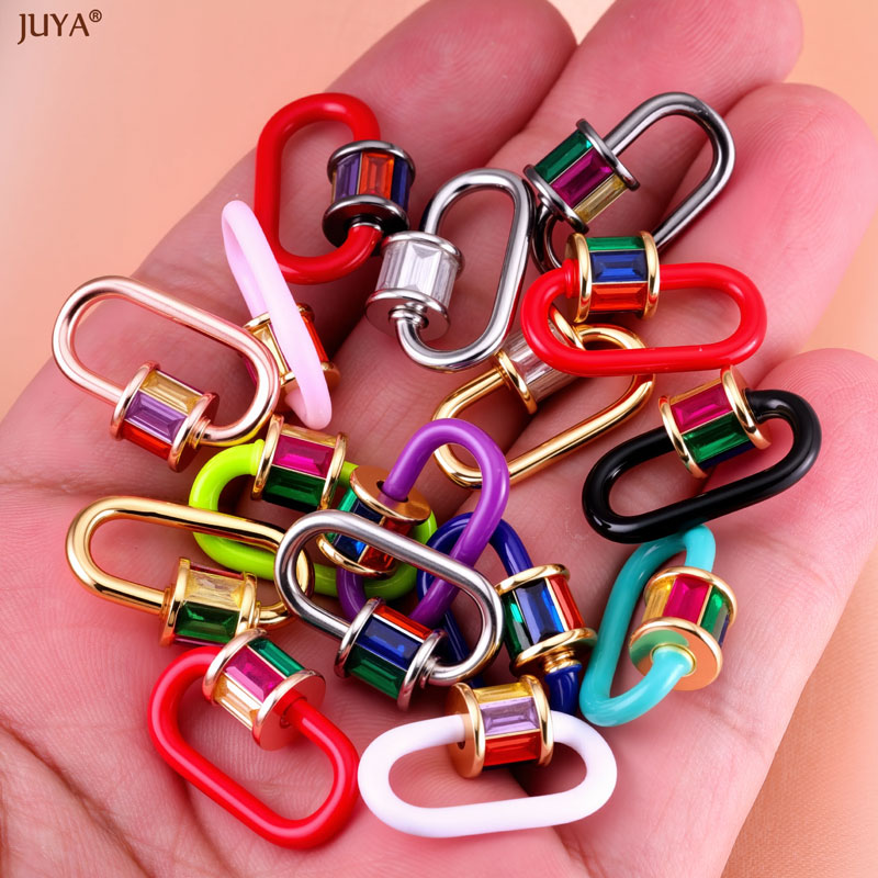 JUYA Rainbow Crystal Enamel Sc - Jewelry Making Material ulasan dan harga