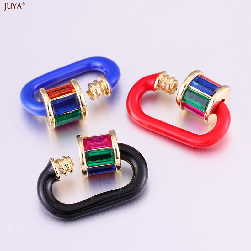 JUYA Rainbow Crystal Enamel Sc - Jewelry Making Material ulasan dan harga