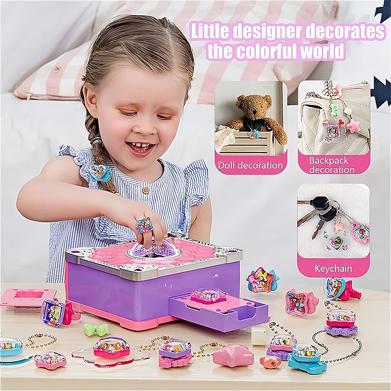3D Sticker Maker Kit DIY Jewel - Jewelry Making Kit For Kids ulasan dan harga