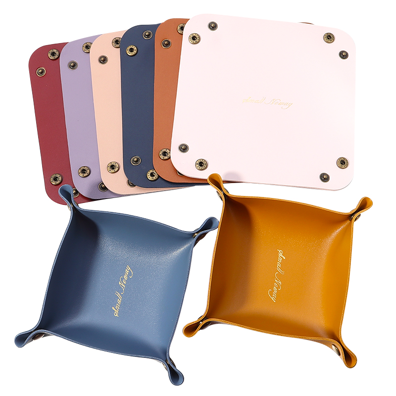 1pc PU Leather Storage Box Col - Jewelry Making Desk ulasan dan harga