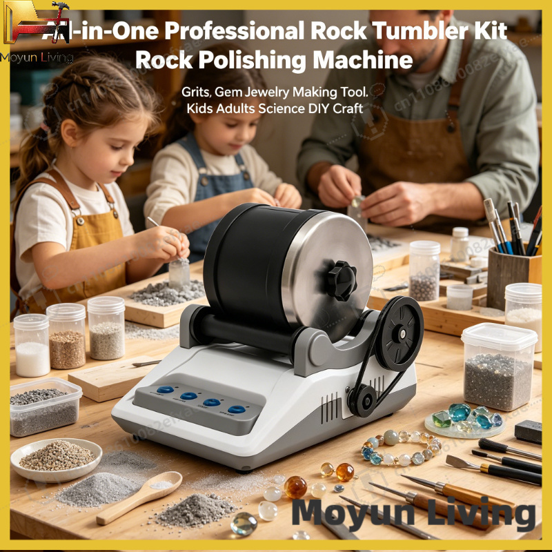 All-in-One Rock Tumbler Kit Pr - Jewelry Making Kit For Kids ulasan dan harga