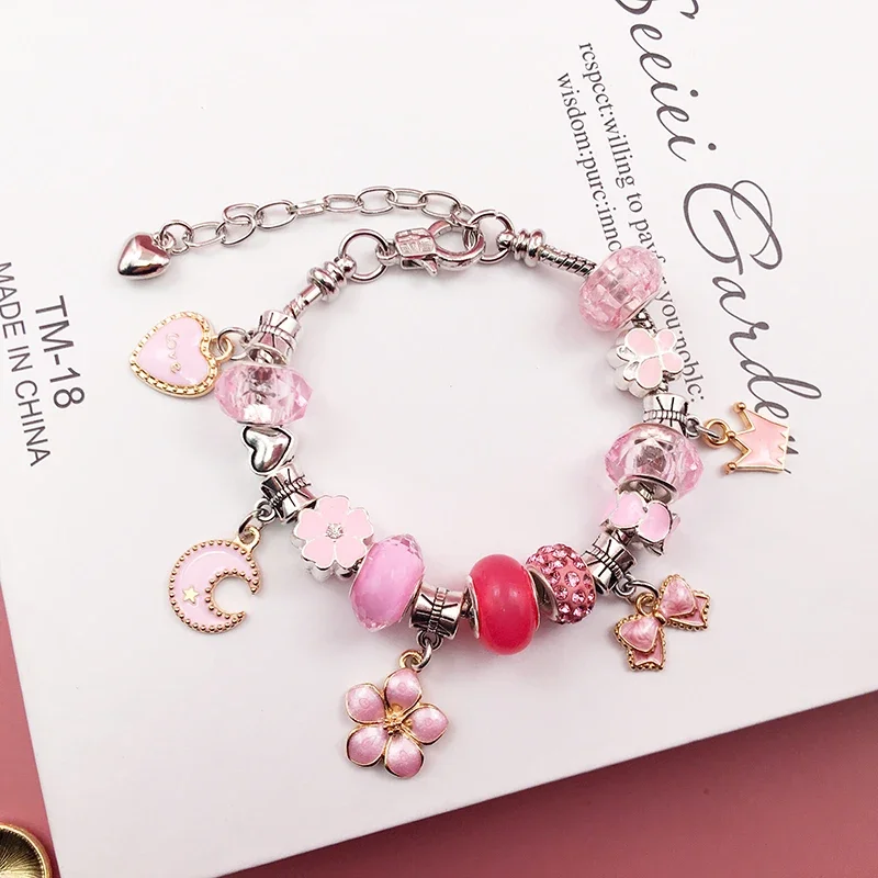 Charm Bracelet Making Kit for  - Jewelry Making Kit For Kids ulasan dan harga