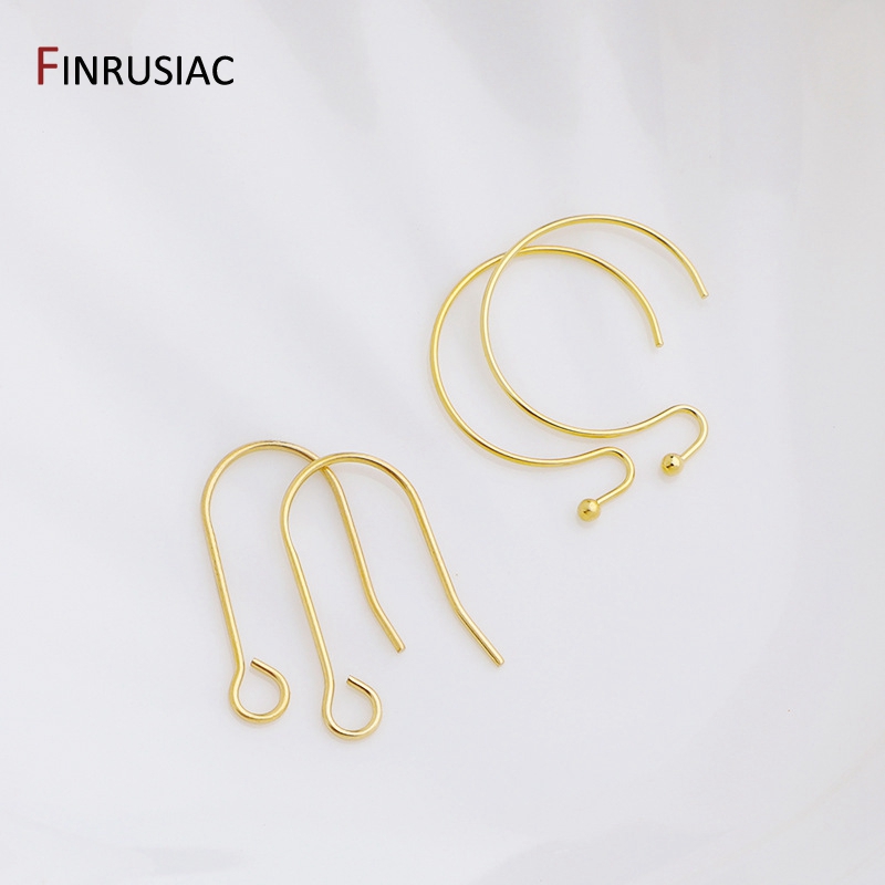 14K Gold Plated Hoop Earring H - Jewelry Making With Copper Wire ulasan dan harga