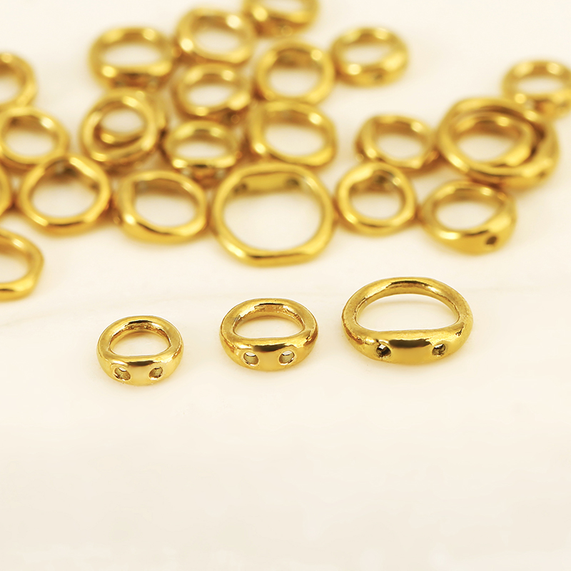 30pcs 5/6/8mm Stainless Steel  - Jewelry Making Essentials ulasan dan harga