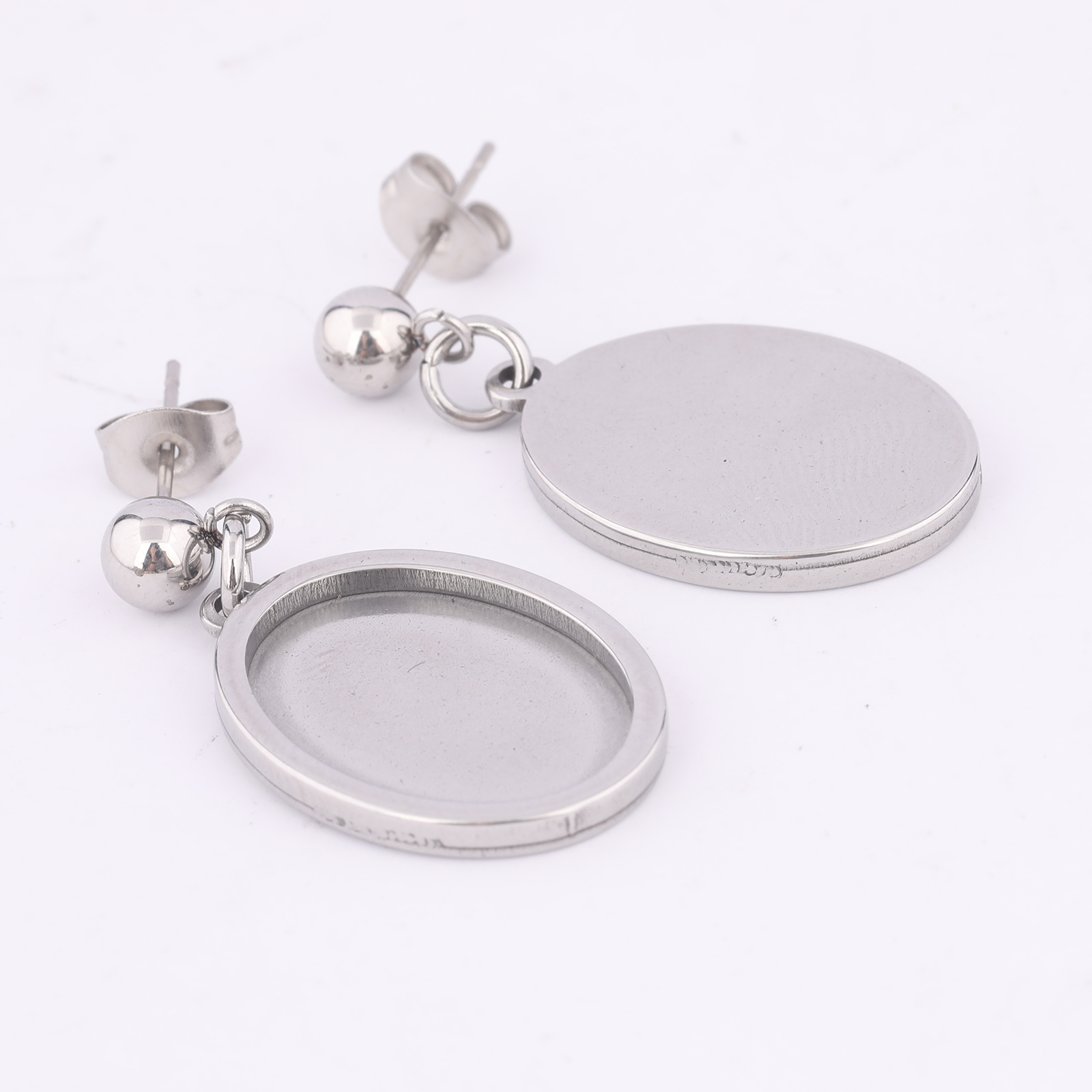 10pcs Stainless Steel Post Ear - Jewelry Making Soldering Kit ulasan dan harga