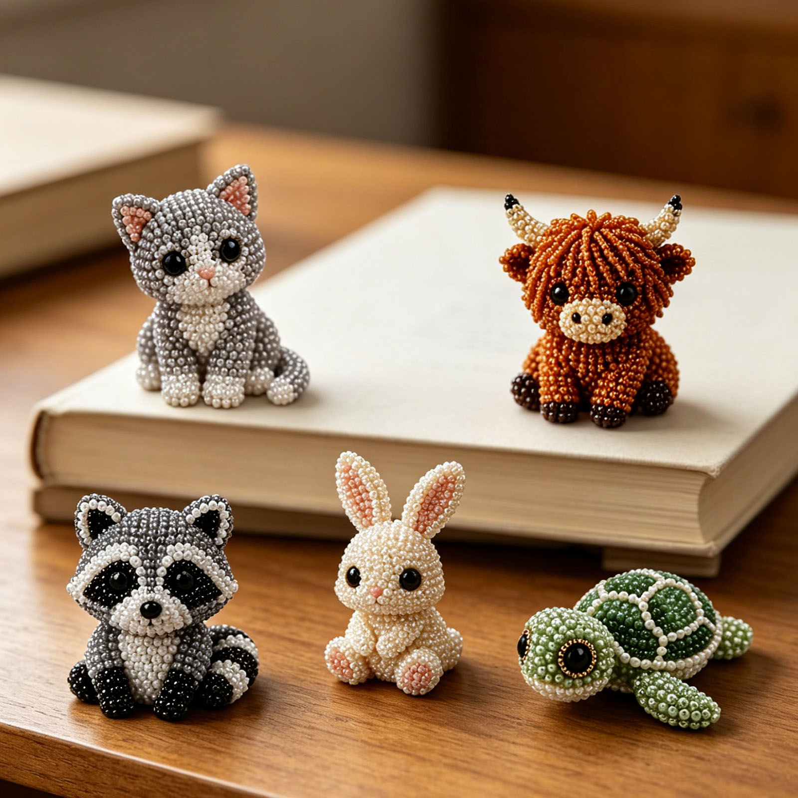 Mini 3D Animal Bead Kit Cute B - Jewelry Making Kit For Kids ulasan dan harga