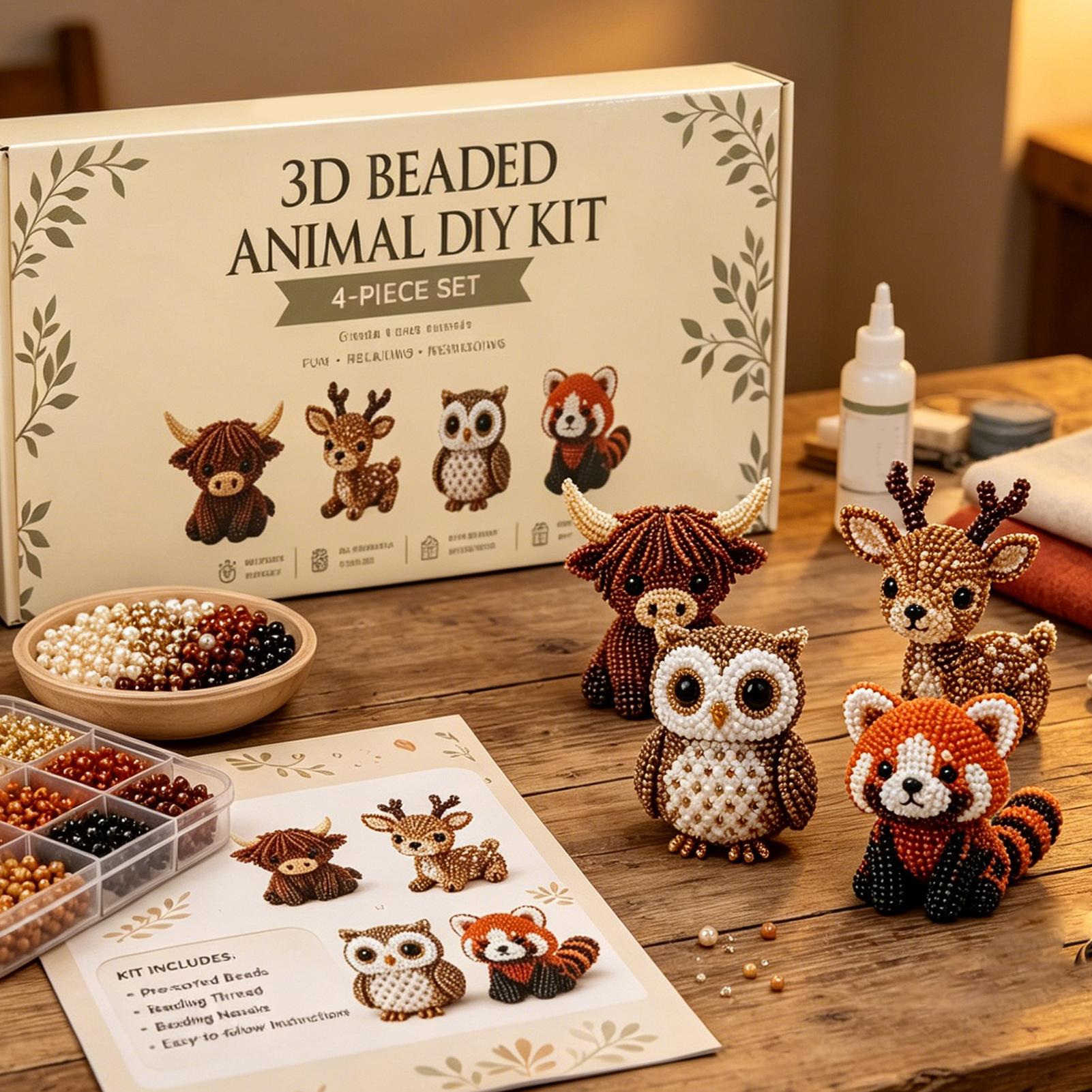 Cute Bird & Animal Beading Cra - Jewelry Making Desk ulasan dan harga