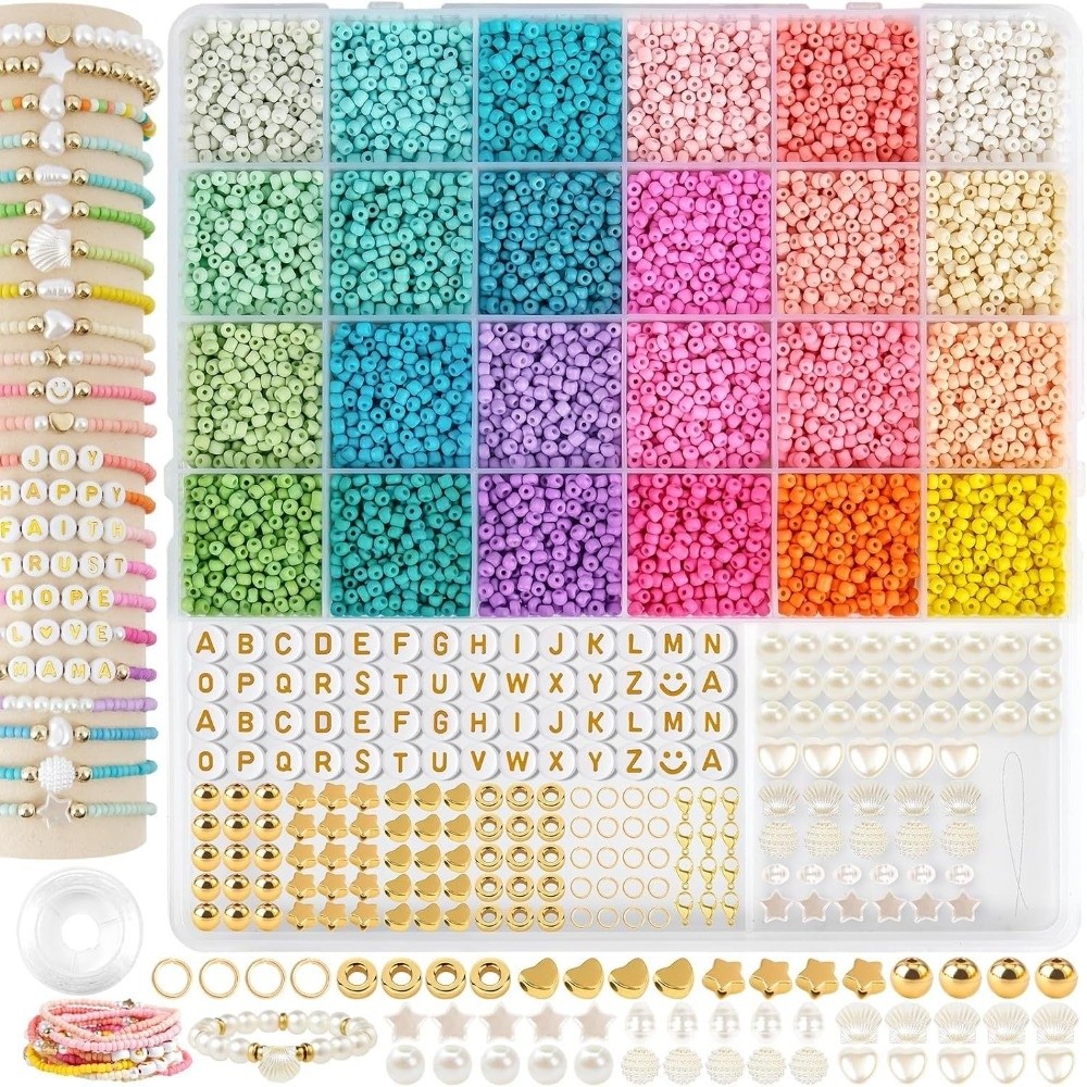 28+2Grid Jewelry Making DIY Br - Jewelry Making Kit For Kids ulasan dan harga