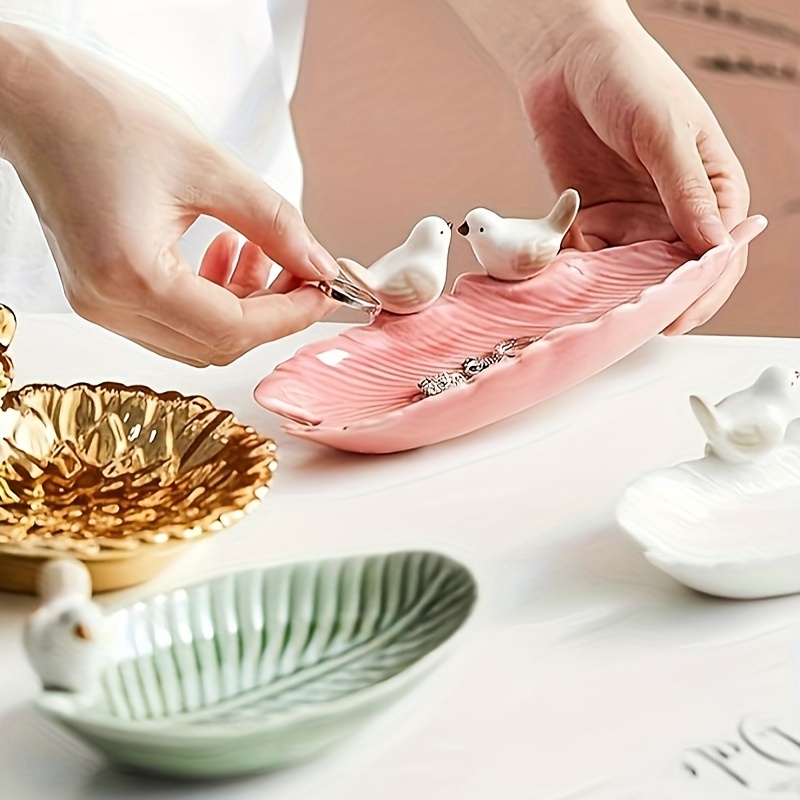 New Cute Bird Dim Sum Ceramic  - Jewelry Making Desk ulasan dan harga