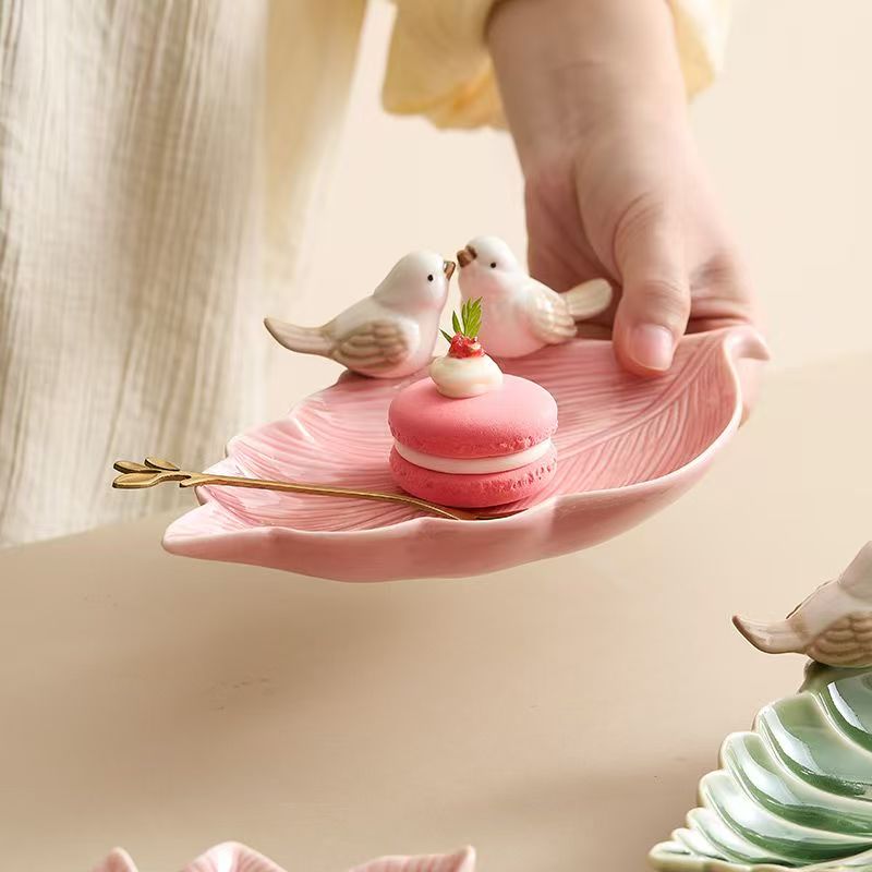 New Cute Bird Dim Sum Ceramic  - Jewelry Making Desk ulasan dan harga