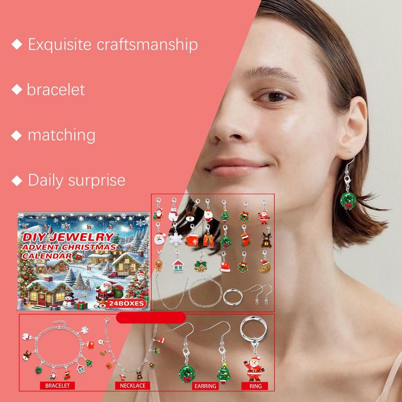Christmas Jewelry Advent Calen - Jewelry Making Kit For Kids ulasan dan harga