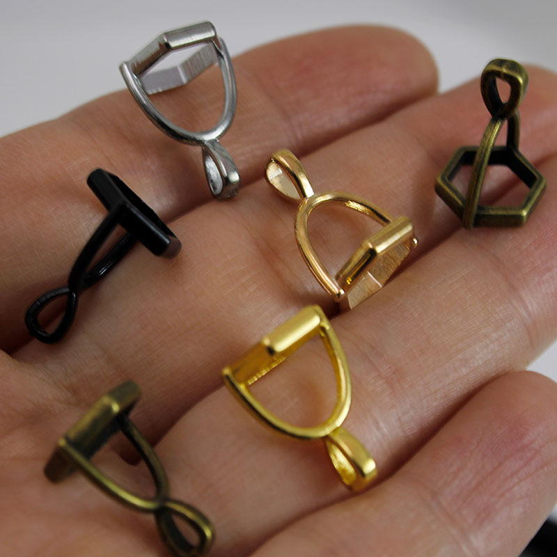 20Pcs Hexagonal Gemstone Cap N - Jewelry Making Stones ulasan dan harga