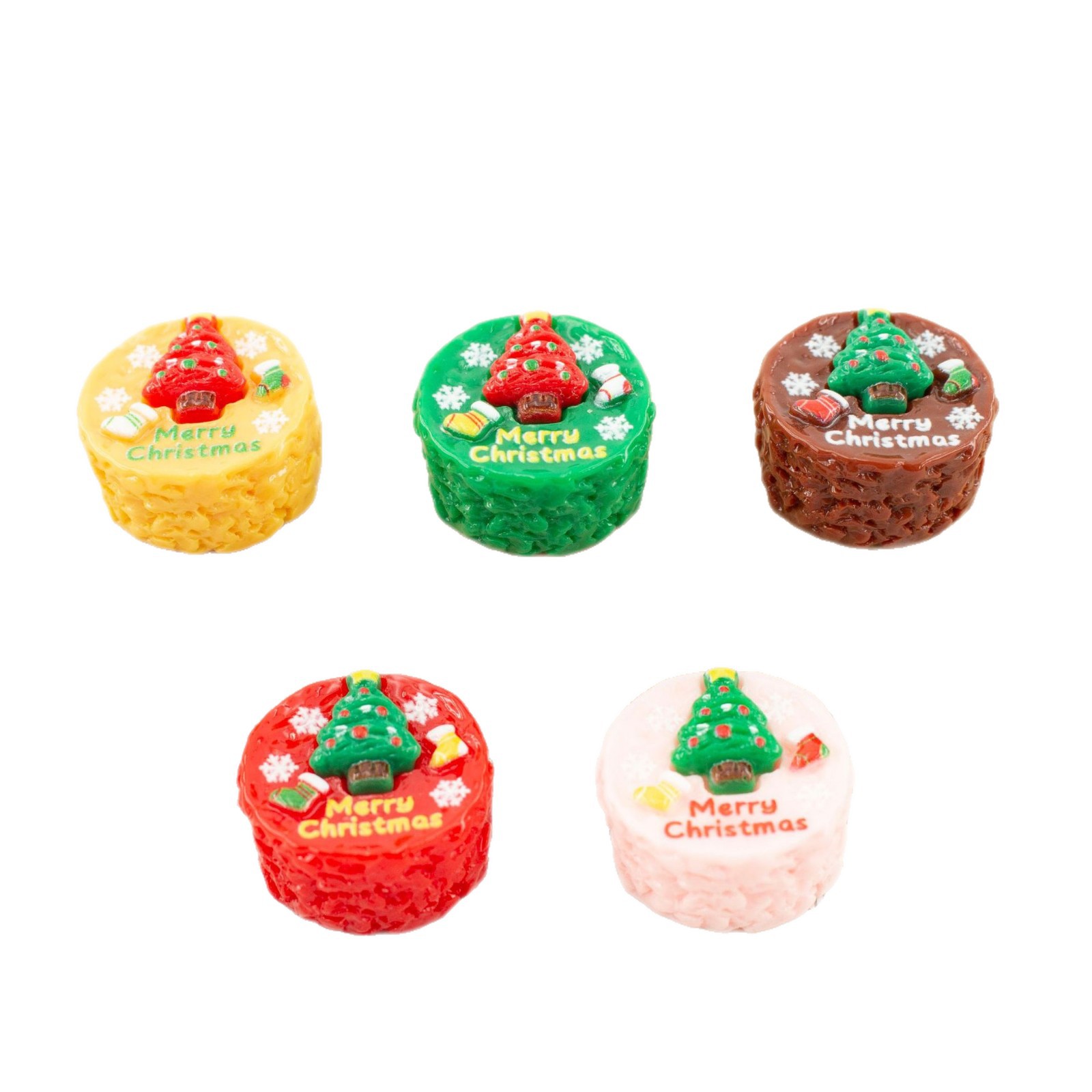 10pcs Resin imitation Christma - Jewelry Making Desk ulasan dan harga