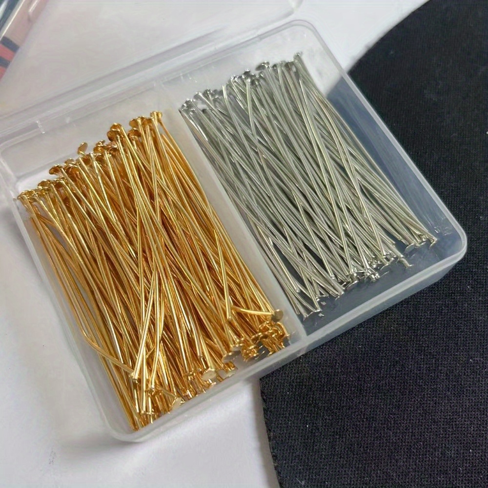 200pcs 30/40/50mm Iron-headed  - Jewelry Making Essentials ulasan dan harga