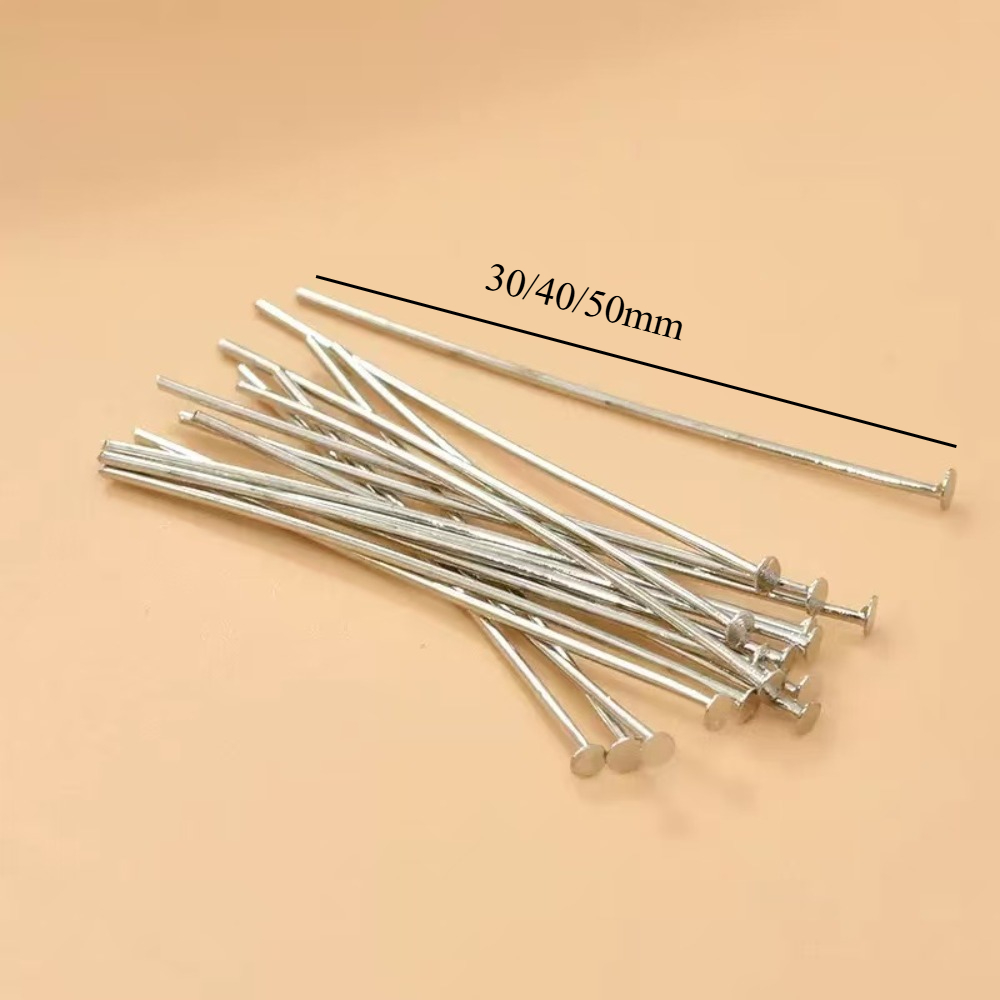 200pcs 30/40/50mm Iron-headed  - Jewelry Making Essentials ulasan dan harga