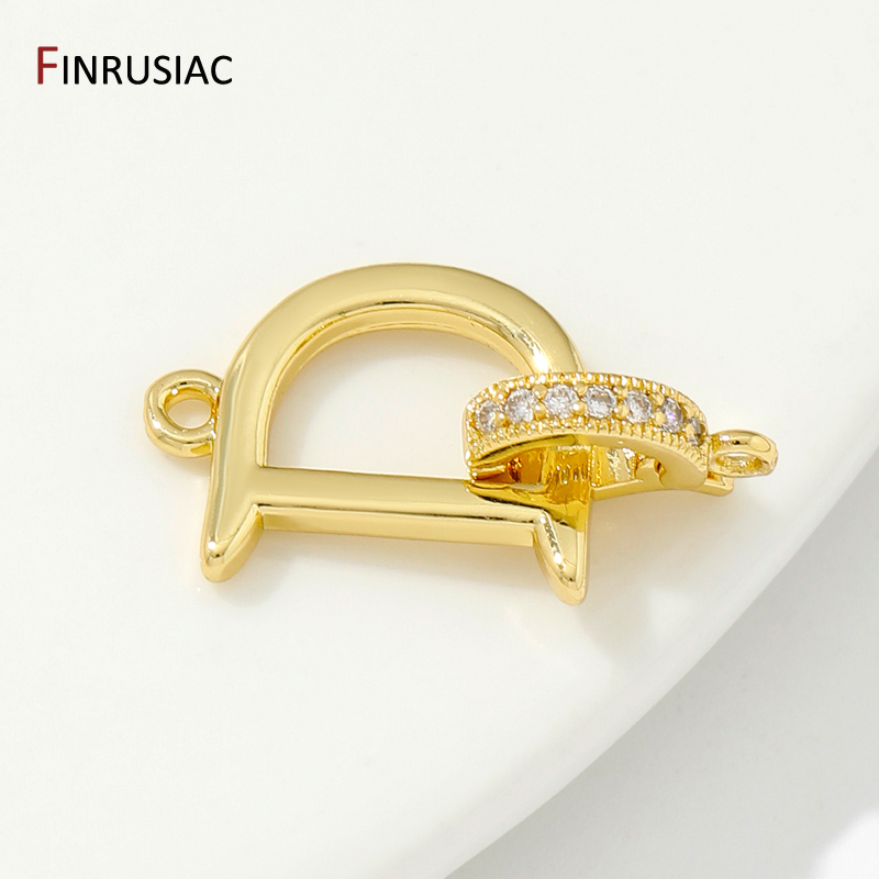 18K Gold Plated Brass Fastener - Jewelry Making Brass ulasan dan harga