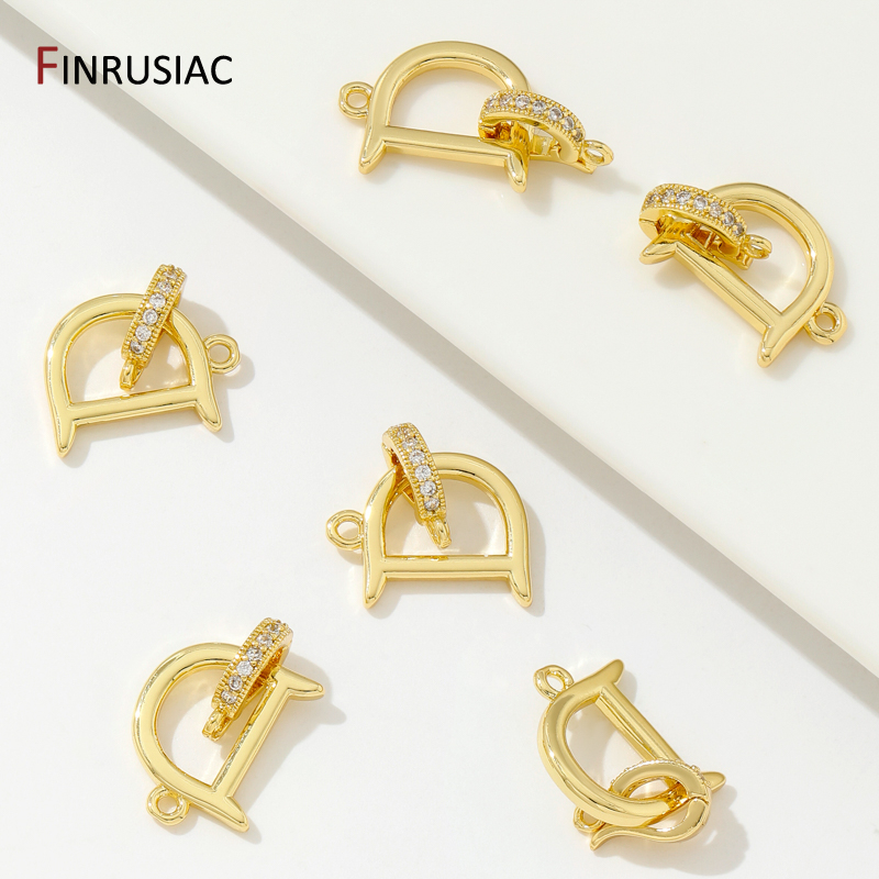18K Gold Plated Brass Fastener - Jewelry Making Brass ulasan dan harga