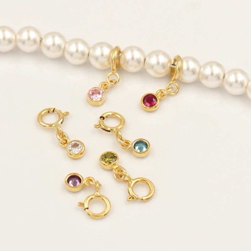 14K Gold Filled Spring Ring Cl - Jewelry Making Stones ulasan dan harga