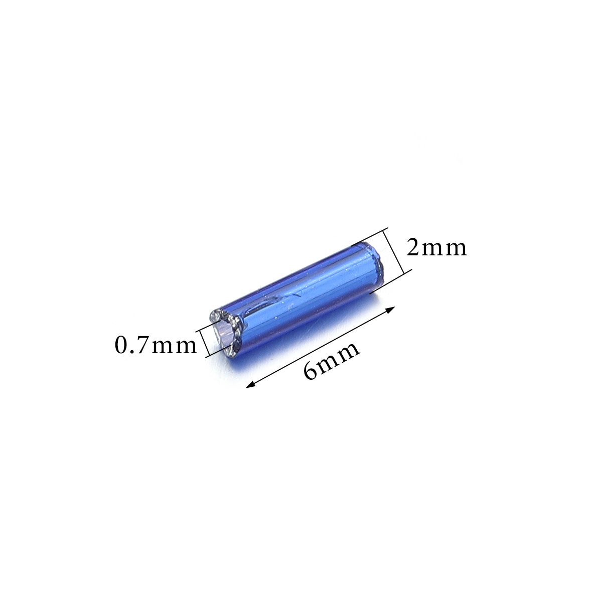 225pcs/lot Glass Seed Beads Co - Crimp Bead Tube ulasan dan harga