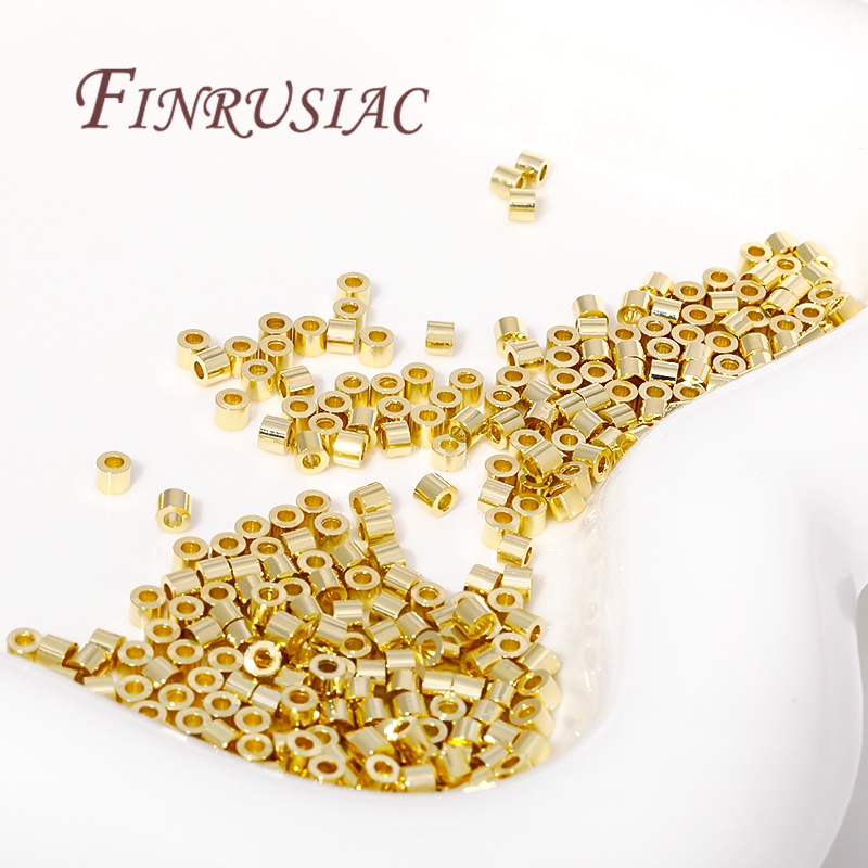 2.5*2mm Tube Beads For Jewelry - Crimp Bead Tube ulasan dan harga