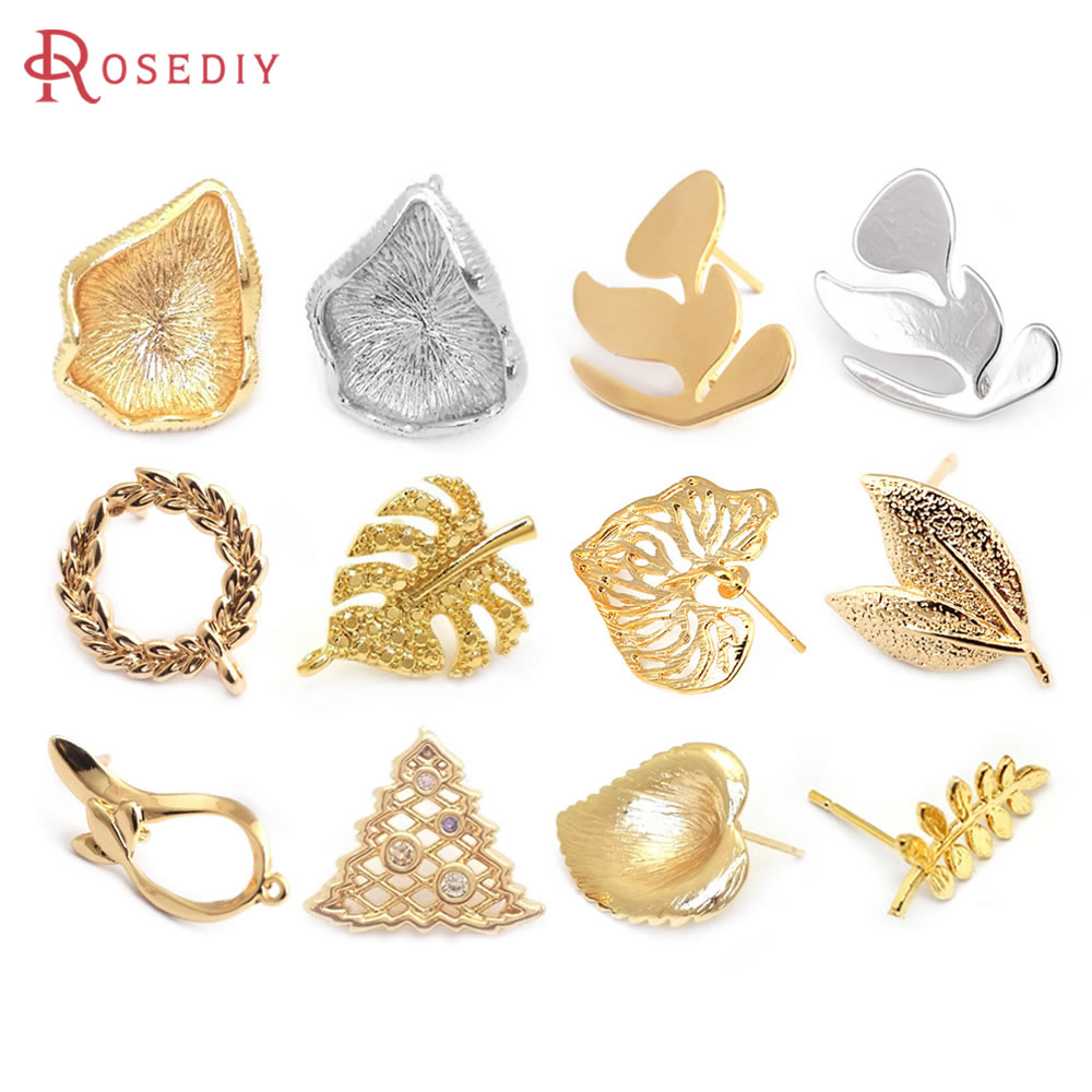 18K Gold Color Brass Lotus Lea - Jewelry Making Soldering Kit ulasan dan harga