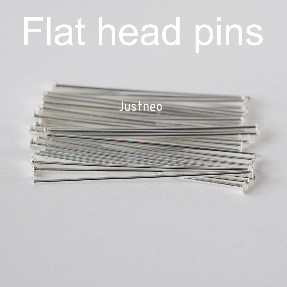 925 Sterling Silver Flat Head  - Jewelry Making Essentials ulasan dan harga