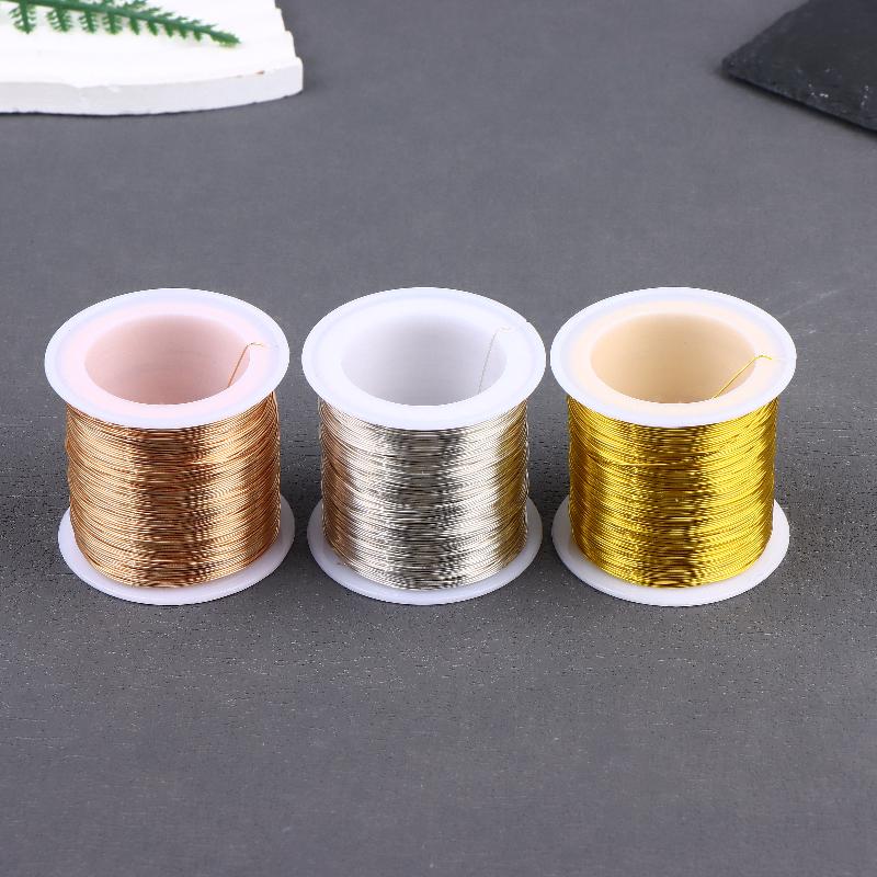 100m/328ft Fadeless Copper Cla - Jewelry Making With Copper Wire ulasan dan harga