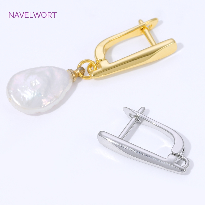 18K Gold Plated Smooth Earring - Jewelry Making Gold Wire ulasan dan harga