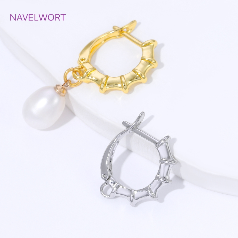 18K Gold Plated Smooth Earring - Jewelry Making Gold Wire ulasan dan harga