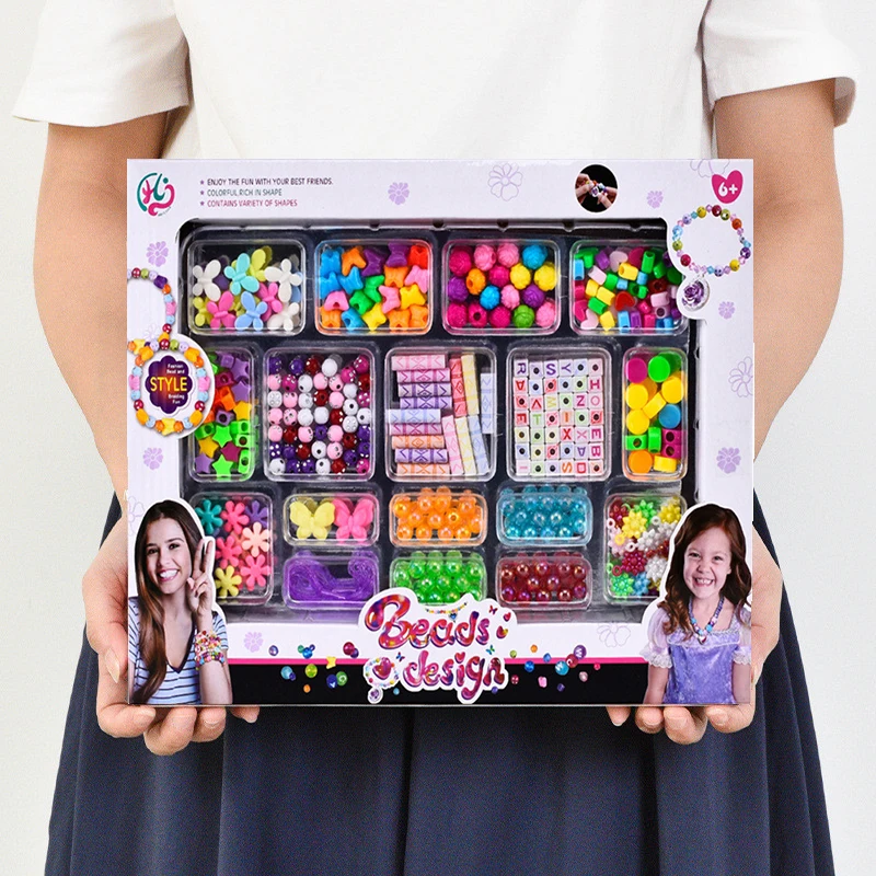 Girls DIY Bead Set Jewelry Mak - Jewelry Making Kit For Kids ulasan dan harga