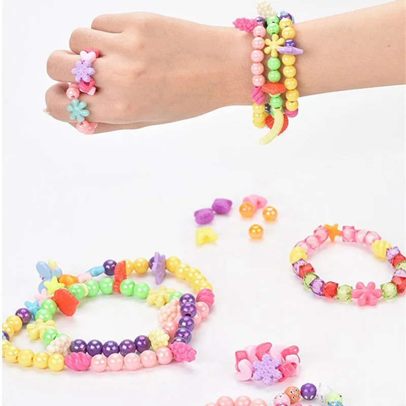 Girls DIY Bead Set Jewelry Mak - Jewelry Making Kit For Kids ulasan dan harga