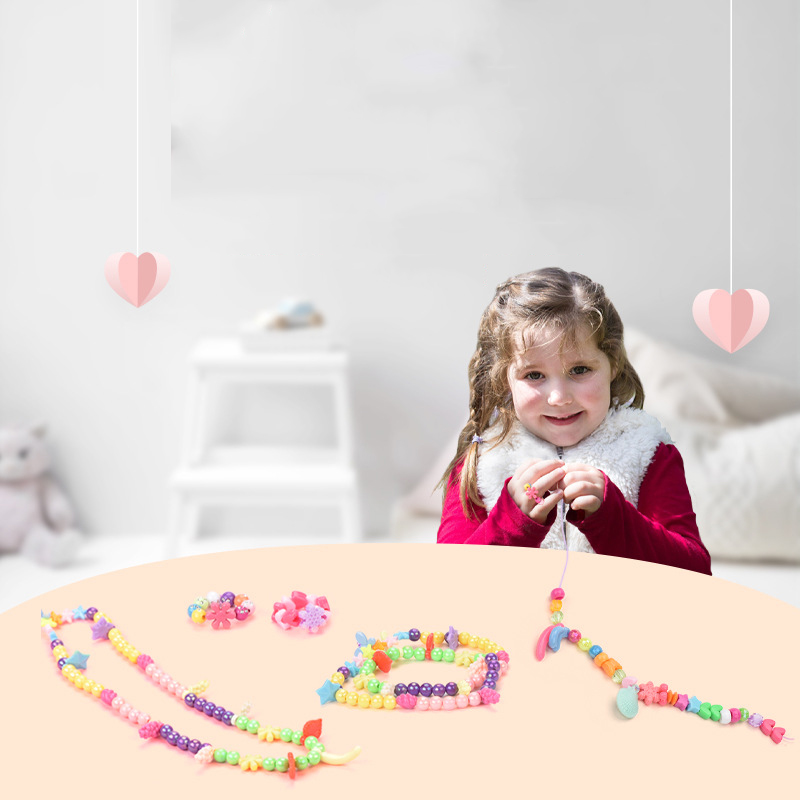 Girls DIY Bead Set Jewelry Mak - Jewelry Making Kit For Kids ulasan dan harga