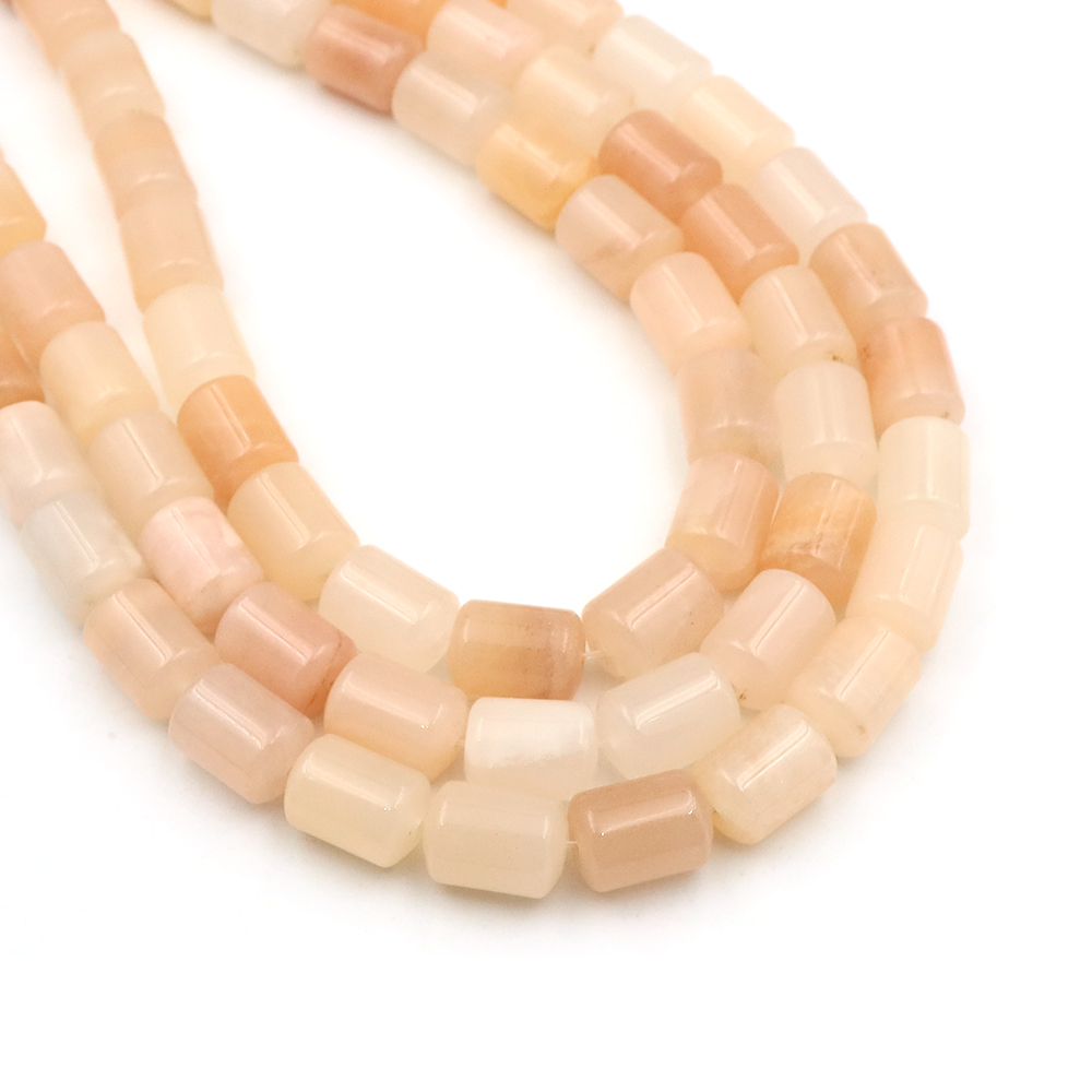 10x14mm Natural Stone Cylinder - Crimp Bead Tube ulasan dan harga