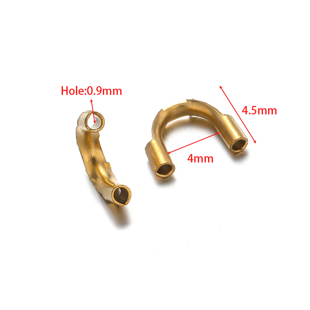 50pcs Gold Plated Stainless St - Jewelry Making Gold Wire ulasan dan harga