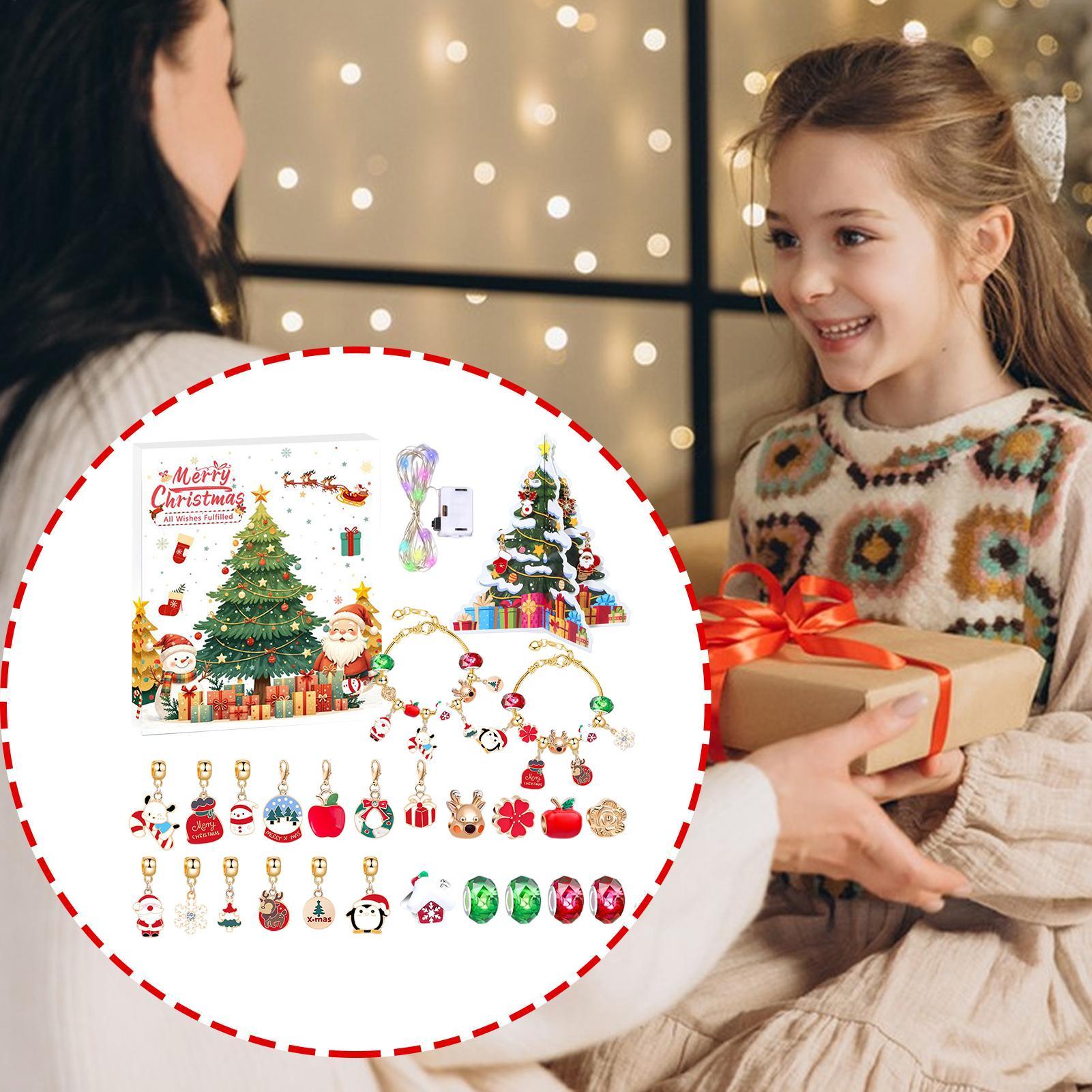 Calendar Advent Charm Christma - Jewelry Making Kit For Kids ulasan dan harga