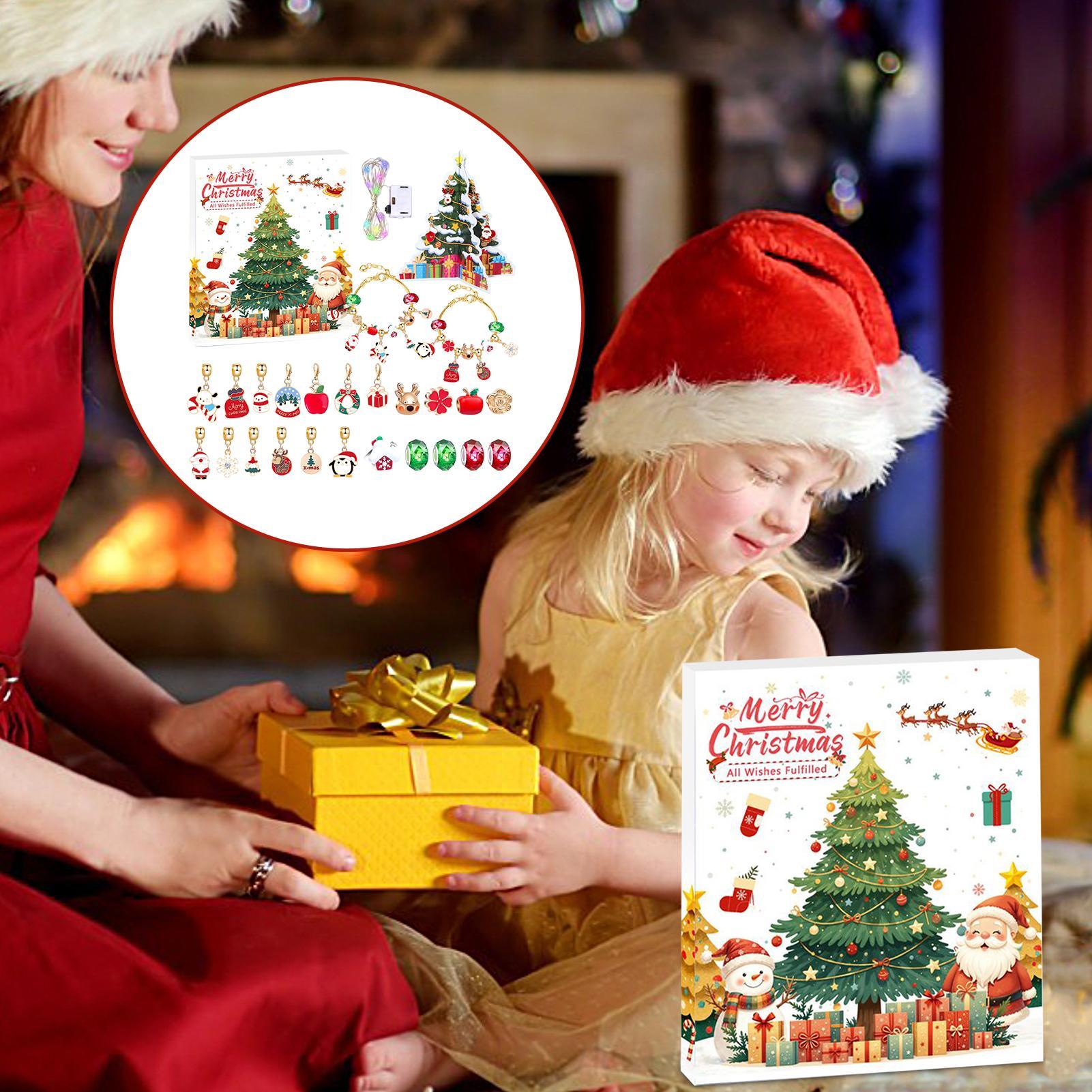 Calendar Advent Charm Christma - Jewelry Making Kit For Kids ulasan dan harga