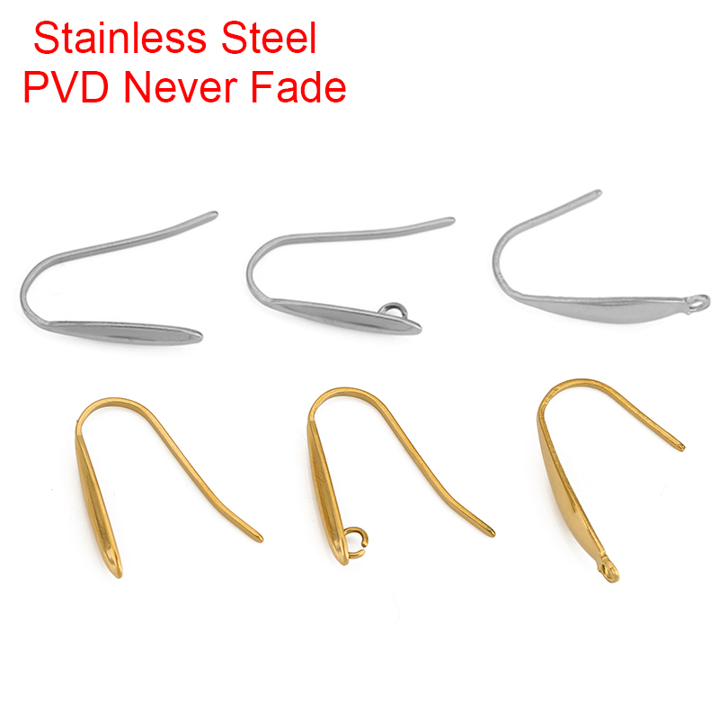 10pcs Never Fade Stainless Ste - Jewelry Making Essentials ulasan dan harga