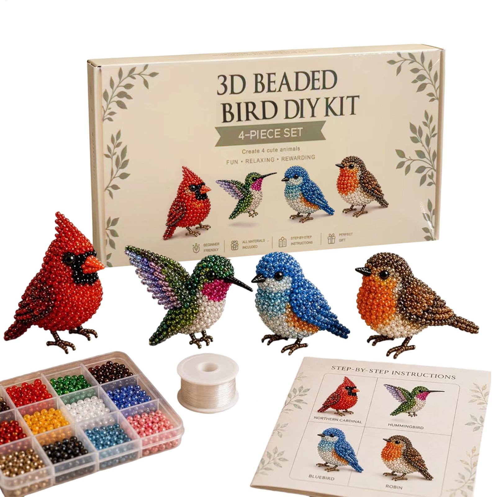 DIY 3D Beaded Animal Kit Handm - Jewelry Making Kit For Kids ulasan dan harga