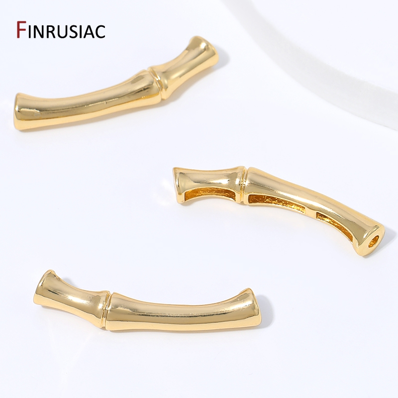 18K Gold Plated Brass Tube Spa - Crimp Bead Tube ulasan dan harga